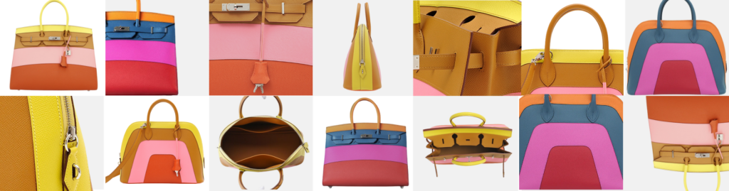 レインボーコレクション ― 虹色の遊び心を纏った限定バッグ
