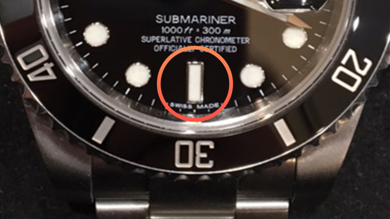 ロレックス真贋