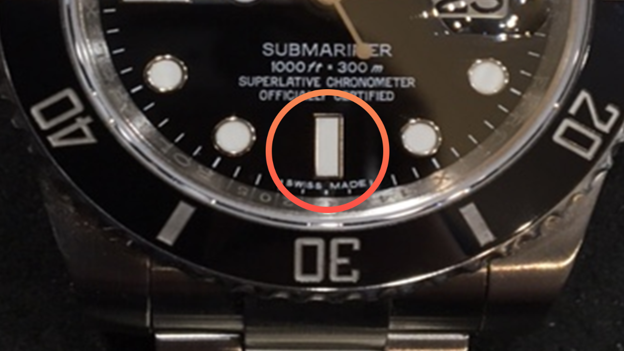 ロレックス真贋